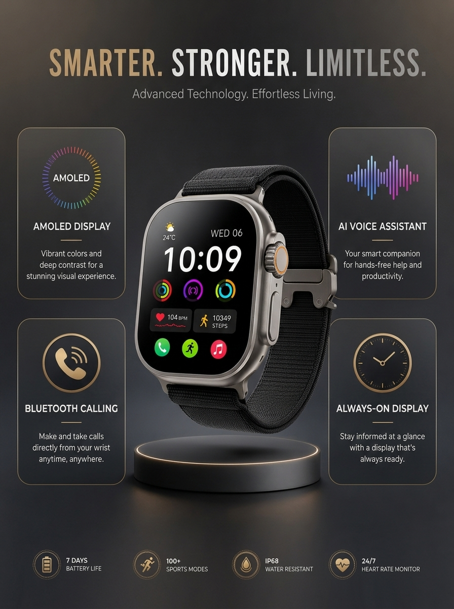 CASIO ULTRA SMARTWATCH (LIMITED EDITION)
